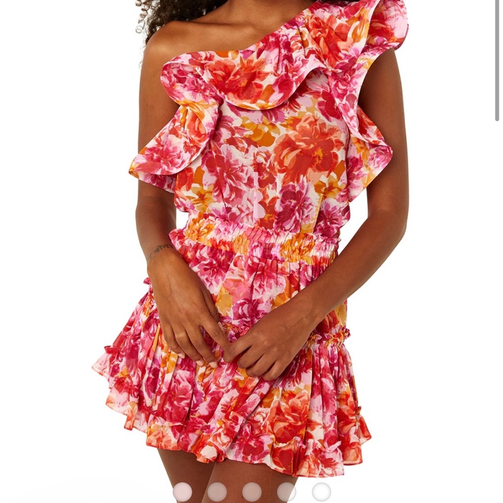 Misa Los Angeles - Marion Skirt in Flora Burst - XL